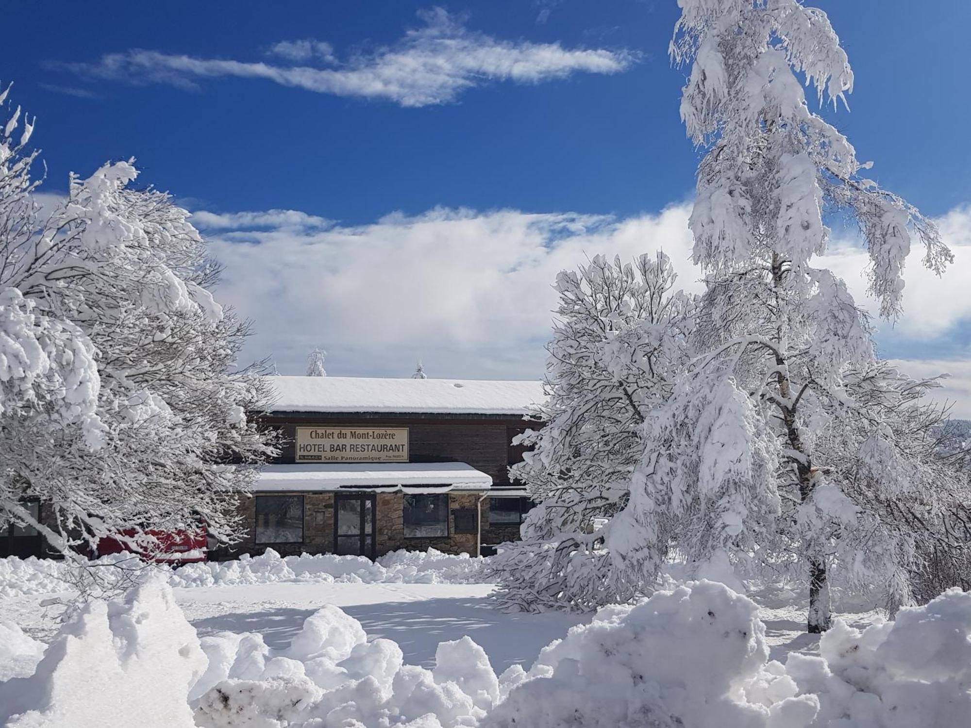 Chalet Hotel Du Mont Lozere Cubieres Exterior foto